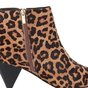 Franco Sarto Bootie Leopard Calfhair 9